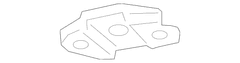 Body Mount Cushion Insulator - Left, Right, Upper