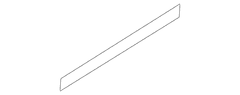 Trim Stripe Tape Decal - Right, Rear