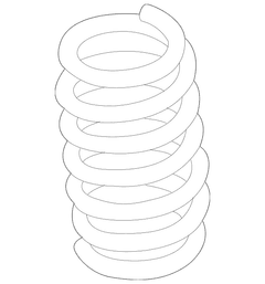 Coil Spring - Left, Right, Rear
