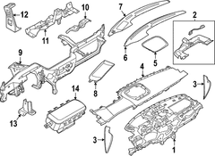 Instrument Panel Crossmember Reinforcement