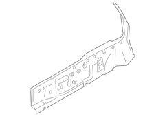 Frame Side Member Filler - Left, Front