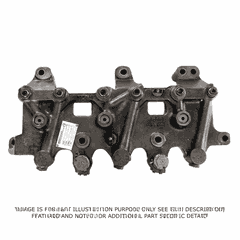 Rear Flat Brake Housing Assembly, 12V, Model 790