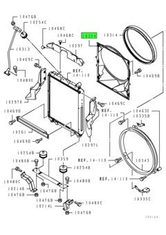 SHROUD,COOLING FAN 1