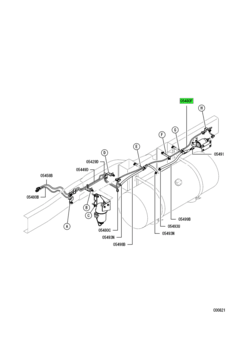 TUBE,FUEL LINE 1