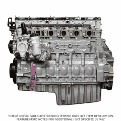 Detroit Diesel DD15 Long Block Engine 14.8L EPA10 with Rear Sump and 12 Lobe Camshaft