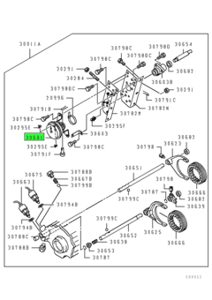 ACTUATOR,T/F GEARSHIFT 4WD RAIL 1