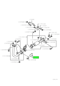 BRACE,EXHAUST BRAKE UNIT 1