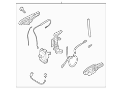 Latch - Right, Front