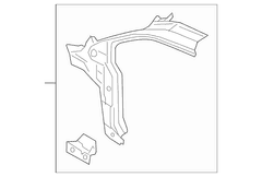 Body A-Pillar Reinforcement Panel