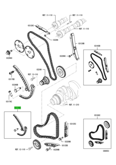 GUIDE,TIMING CHAIN,UPR 1