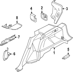 Hook Tie Down - Left, Right
