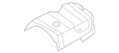 Floor Pan Reinforcement Crossmember - Front, Center