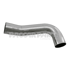 PIPE-EXHAUST MBEND 5" STL CHRP OD/ID