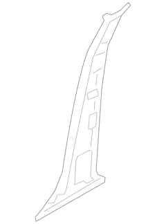 Body B-Pillar Reinforcement B Pillar Panel - Left, Inner