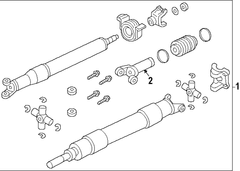 RWD 10.50 axle - Rear 7.3L