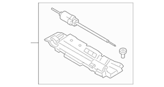 Seat Motor Adjuster - Left, Front