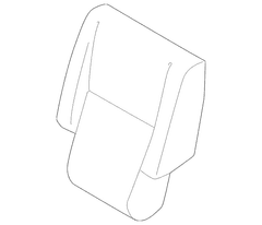 Seat Back Cushion Cover - Rear