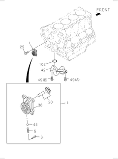 Engine Mount Snap Ring
