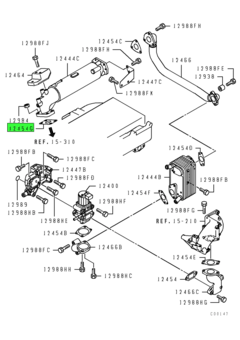 GASKET,EGR PIPE 1