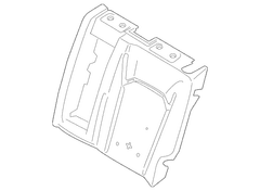Seat Back Cushion Pad - Left, Front, Rear