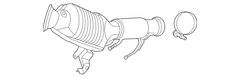 Catalytic Converter - 1.5L