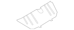 Floor Extension Pan Side - Right, Rear, Center (Convertible, Coupe)