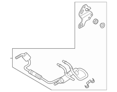 Automatic Transmission Oil Cooler Hose Tube