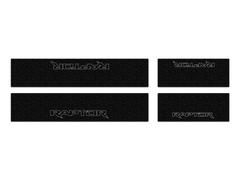 Tufskinz Gray Lettering on Black Texture Door Sill Kit for F-150 Raptor