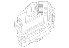 Keyless Entry Module Bracket