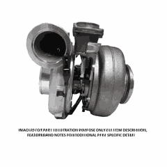 Turbo Assembly Vent 1.75 A/R High Mount .110 Ring