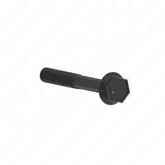 M10 x 55 mm Hex Head Bolt, Grade 10.9, Phosphate Coated