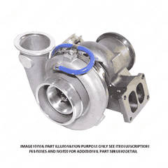 Turbo Assembly 1.15 A/R W/G Vertical Low Mount Series 60