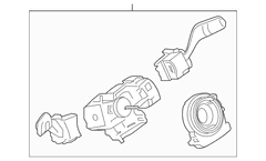Steering Column Housing Turn Signal / Combination Lever