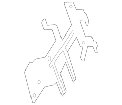 Body Control Module Bracket (Fuses)