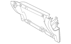 Glove Box Housing Instrument Panel