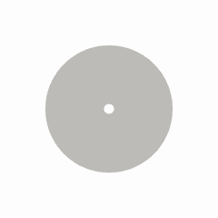 Steel Washer, 15/32 x 2.0 inches, 0.194 inch Thick, Zinc Coated