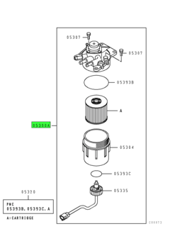 FUEL FILTER ASSY 1