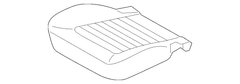 Seat Cover Cushion - Right, Front