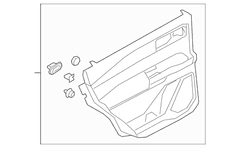 Panel Door Trim - Right, Front, Lower (ST)