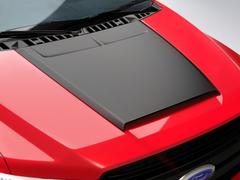 Air Design® Satin Black Hood Scoop