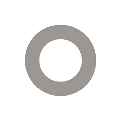 Hardened Steel Washer, 19/32 x 1.0 x 0.120 inches, Plain
