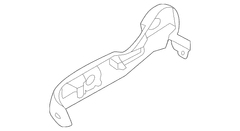 Seat Frame Trim Panel Shield - Front, Passenger