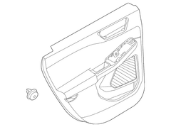 Door Interior Trim Panel All <br>Trim that attaches to the side of Cover