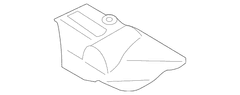Cowl Panel Instrument Insulator - Front