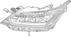 Headlight - Right, Front