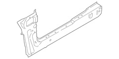 Floor Side Rail Sidemember - Right, Front
