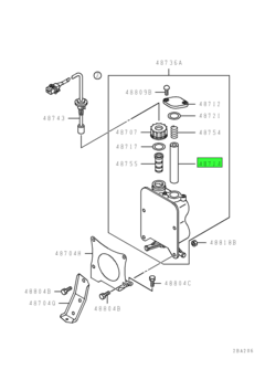 FILTER,P/S OIL RESERVOIR 1