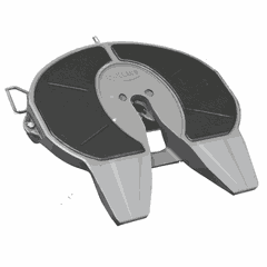 Fifth Wheel, HLDFW33, OB ILS, 12 in, 7.12 in, XL80
