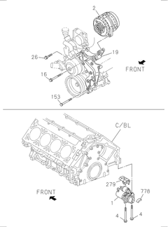 Axle Suspension Continuous Arm Nut