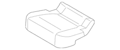 Seat Cover Cushion - Left, Rear (XL)